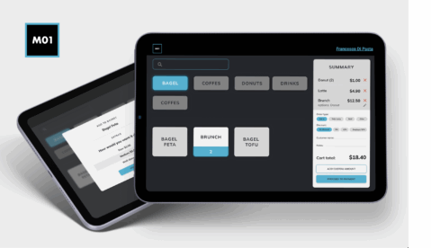M01 - web and mobile application for the restaurants developed by TH-EY