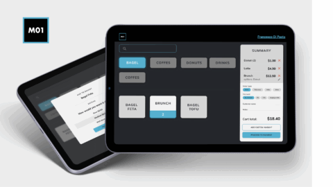 M01 - web and mobile application for the restaurants developed by TH-EY