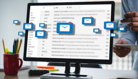 gmail case study email inbox development illustration