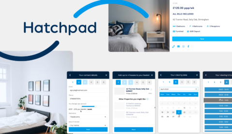 Hatchpad - Lead generation and document signing for student lettings mockup 4