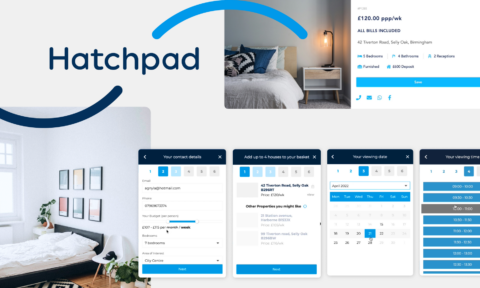 Hatchpad - Lead generation and document signing for student lettings mockup 4
