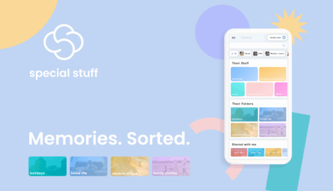 special stuff web application mockup